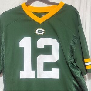 New NFL Green Bay Aaron Rodgers Jersey Youth XL